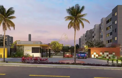 Apartamento na planta com dois quartos bairro vila nova