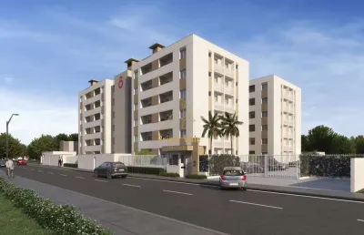 Apartamento vista-mar e sacada com churrasqueira no espinheiros