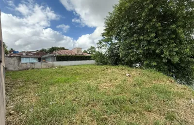Terreno de esquina  a venda com 502m² a venda em rua asfaltada no bairro panaguamirin-joinville /sc r$ 200.000,00.
