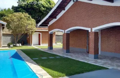 Casa para venda em atibaia, vila santista, 5 dormitórios, 2 suítes, 4 banheiros, 5 vagas