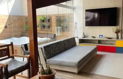 Casa de luxo à venda na vila giglio em atibaia  condomínio