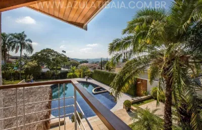 Casa para venda em atibaia, vila santista, 4 dormitórios, 4 suítes, 6 banheiros, 8 vagas