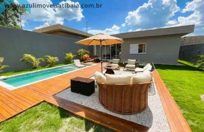 Casa em condomínio para venda em atibaia, guaxinduva, 3 dormitórios, 3 suítes, 2 banheiros, 2 vagas