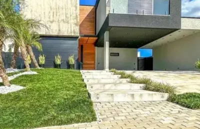 Casa de luxo no condomínio figueira garden  atibaia