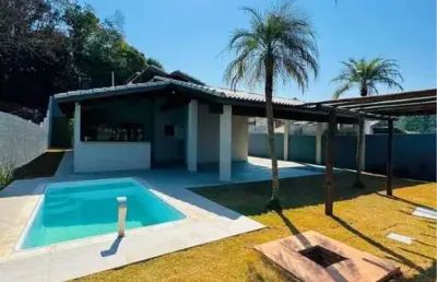 Casa de campo nova com piscina e gourmet  atibaia/sp