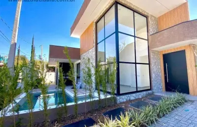 Casa com 4 suites, térrea, condominio em atibaia terras de atibaia ii
