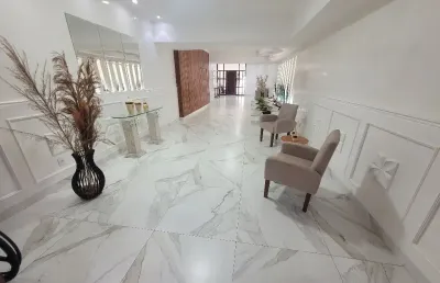 Apartamento 3 quartos, elevador, portaria 24h,1 vaga de garagem demarcada bairro:  embaré , cidade: santos/sp