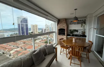 Residencial porto cidade, vista mar,3 dormitórios,2 suítes,2 vagas, ponta da praia,santos/sp