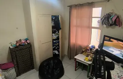 Apartamento 2 quartos, 1º andar fundos, garagem, bairro: campo grande, cidade: santos/sp