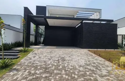 Casa com 3 dormitórios à venda, 326 m² por r$ 2.790.000 - alphaville nova esplanada 4 - votorantim/sp