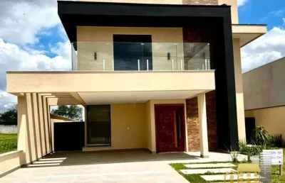 Sobrado com 3 dormitórios à venda, 211 m² por r$ 1.539.000,00 - condomínio villa verona - sorocaba/sp
