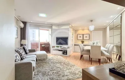 Apartamento com 3 quartos à venda na avenida república argentina, 2751, portão, curitiba, 90 m2 por r$ 850.000