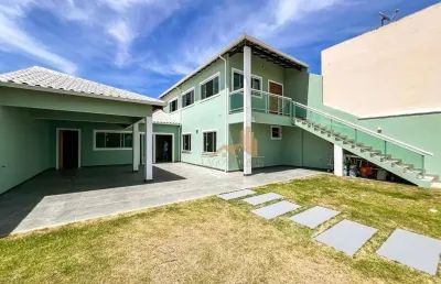 Casa com 2 dormitórios à venda, 172 m² por r$ 390.000,00 - balneário das conchas - são pedro da aldeia/rj