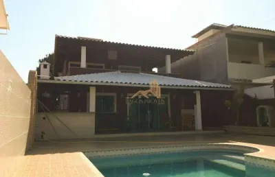 Casa com 5 dormitórios para alugar, 330 m² por r$ 6.300/mês - praia linda - são pedro da aldeia/rj