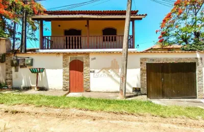 Casa com 4 dormitórios à venda, 240 m² por r$ 450.000 - poço fundo - são pedro da aldeia/rj
