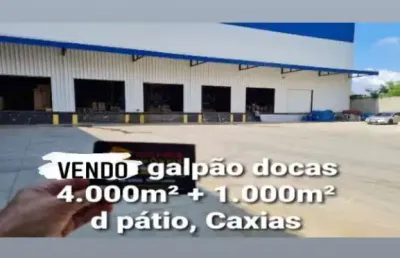 Barracão / galpão / depósito com 3 salas à venda na rodovia washington luiz, 345, jardim primavera, duque de caxias por r$ 10.000.000