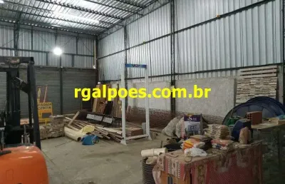 Barracão / galpão / depósito com 1 sala para alugar na avenida joaquim da costa lima, são bernardo, belford roxo por r$ 9.000