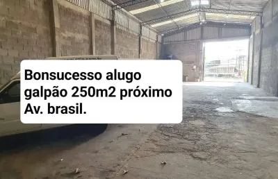 Barracão / galpão / depósito com 1 sala à venda na avenida brasil, bonsucesso, rio de janeiro por r$ 400.000