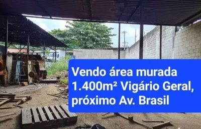 Terreno à venda na avenida brasil, vigário geral, rio de janeiro por r$ 3.500.000