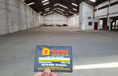 Barracão / galpão / depósito com 2 salas para alugar na rua pompílio de albuquerque, 555, encantado, rio de janeiro por r$ 65.000