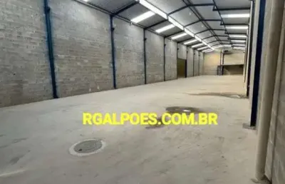 Barracão / galpão / depósito com 2 salas para alugar na estrada campo grande, 123, campo grande, rio de janeiro por r$ 8.000