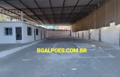 Barracão / galpão / depósito com 2 salas para alugar na automóvel clube, 90, redentor, belford roxo por r$ 6.000