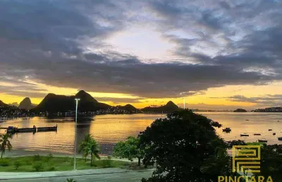 Apartamento com 3 suítes à venda, 198 m² por r$ 2.500.000 - são francisco - niterói/rj