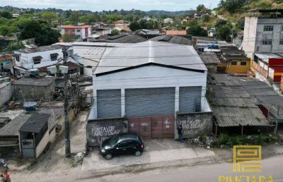 Galpão para alugar, 290 m² por r$ 8.000/mês - arsenal - são gonçalo/rj