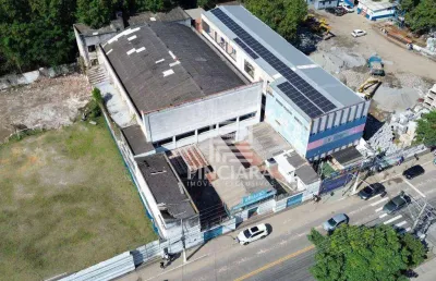 Galpão de 600 m² em terreno de 1.000 m² - alugue por r$ 30.000/mês - barreto - niterói/rj