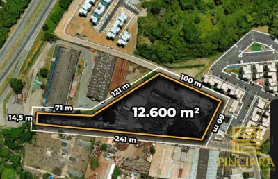 Terreno à venda, 12.600 m² por r$ 12.000.000 - neves - são gonçalo/rj