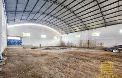 Galpão, 1.550 m² - venda por r$ 1.800.000 ou aluguel por r$ 11.000/mês - laranjal - são gonçalo/rj