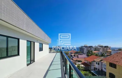 Cobertura de 175m², 3 quartos, sendo 2 suíte e com vista para praia de piratininga - niterói/rj - à venda por r$1.495.000