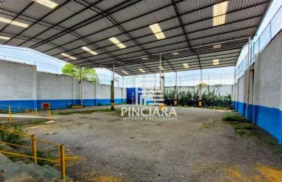Galpão amplo de 1.120m² - para alugar por r$18.000 + taxas/mês - laranjal - são gonçalo/niterói