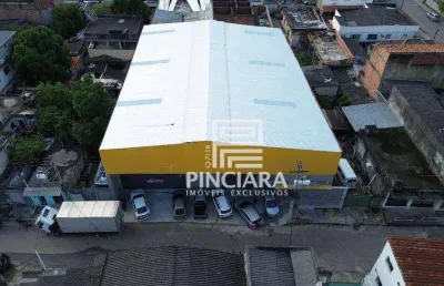 Galpão para alugar, 600 m² por r$ 11.900,00/mês - rocha - são gonçalo/rj