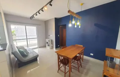 Apartamento para venda em santos, vila mathias, 2 dormitórios, 2 banheiros, 1 vaga