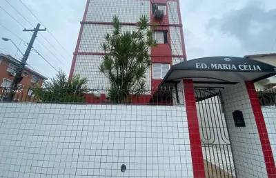 Apartamento para venda em são vicente, vila valença, 2 dormitórios, 1 banheiro, 1 vaga