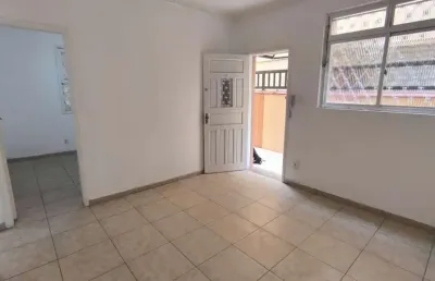 Apartamento térreo para venda em santos, marapé, 2 dormitórios, 1 banheiro, 1 vaga