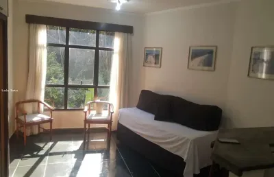Flat para venda em são vicente, itararé, 1 dormitório, 1 banheiro, 1 vaga