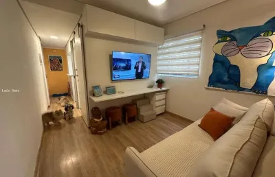 Apartamento para venda em santos, ponta da praia, 1 dormitório, 1 banheiro, 1 vaga