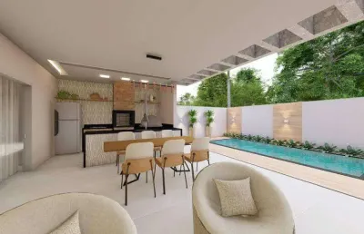Casa de condomínio para venda com 288 metros quadrados com 3 quartos em lagoa - macaé - rj
