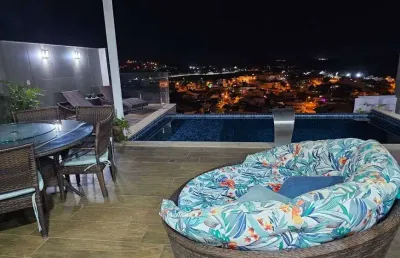 Casa de condomínio para venda com 280 metros quadrados com 4 quartos em lagoa - macaé - rj