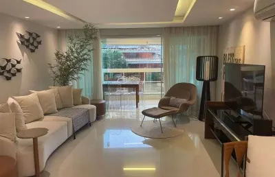 Belíssimo apartamento para aluguel e venda com 134m² com 3 suítes