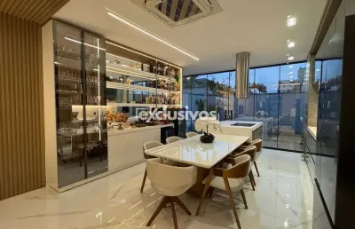 Geminado mobiliado com 3 suítes à venda no bairro santo antônio em joinville-sc por r$ 1.780.000,00