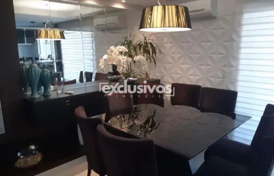 Sobrado espetacular mobiliado no vila nova com suíte + 2 qtos e área externa.