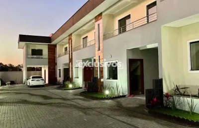Sobrado em condomínio fechado no bom retiro por 625 mil