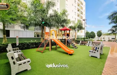 Apartamento 2 quartos, último andar em home club com piscina à venda no santo antônio por r$ 380.000,00