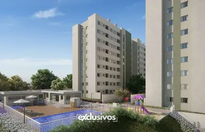 Apartamento com 2 quartos em home club à venda no glória, em joinville