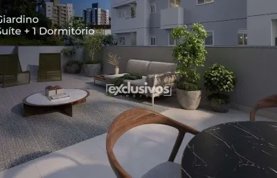 Apartamento giardino com 1 suíte + 1 dormitório no home club costa e silva em joinville/sc