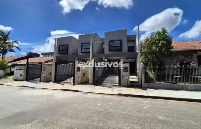 Oportunidade!! sobrado novo 135m² privativos com 01 suíte mais 02 dormitórios à venda no bairro santo antônio