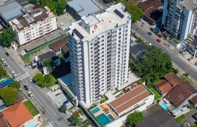Apartamento novo com 1 suíte mais 2 dormitórios no supreme home club , no bairro santo antônio em joinville